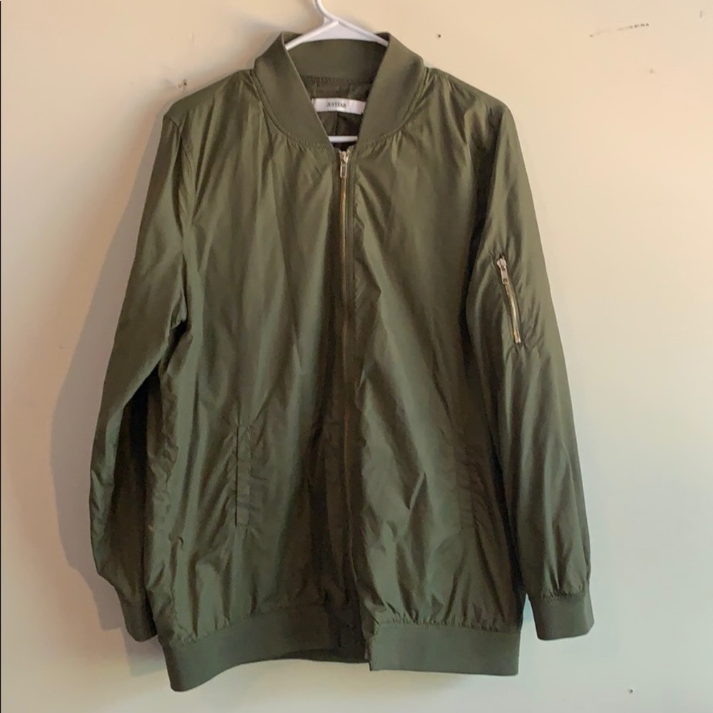 Army Green Bomber jacket